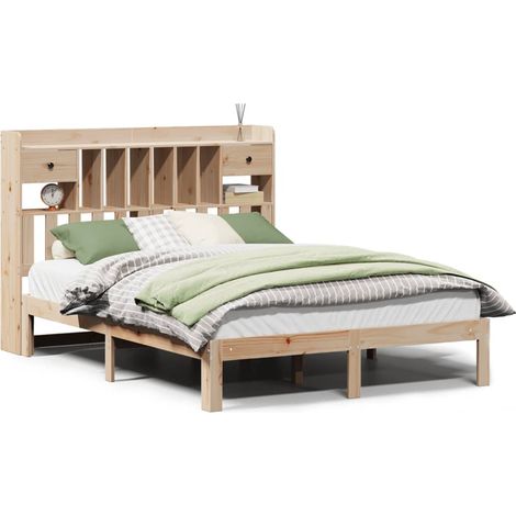 Maison Exclusive - Letto Libreria senza Materasso 140x190 cm in Legno di Pino