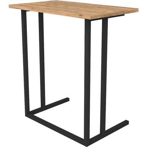 Mesa Auxiliar De Metal Cuadrada 66X60X36 Safir (1/3)