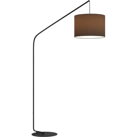 [NEUWERTIG] B-Ware Lindby Schwarze Bogenstehlampe Viskan Wohnzimmerleuchte Standleuchte Stehleuchte