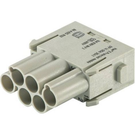 Modulo a punta 09140063041 HARTING Contenuto: 1 pz. Modulo maschio (1/3)
