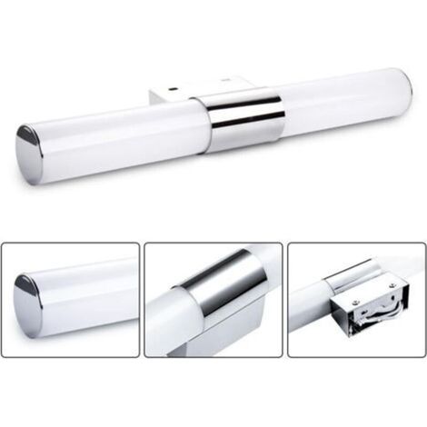 Pr Modern LED 40CM Bathroom Mirror Lamp, 8W Warm White Decorative Lighting Mirror Cabinet Lamp, IP65 Waterproof Wall Light, for Bathroom, Mirror Cabinet, Dressing Table (1/5)