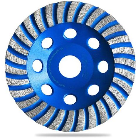 Disque Diamant 125 Poncage Béton Meule diamantée 125mm Surfacage Ciment Marbre Granit Pierre Briques Maçonnerie Plâtre Chape. Disque Meuleuse Béton 125mm
