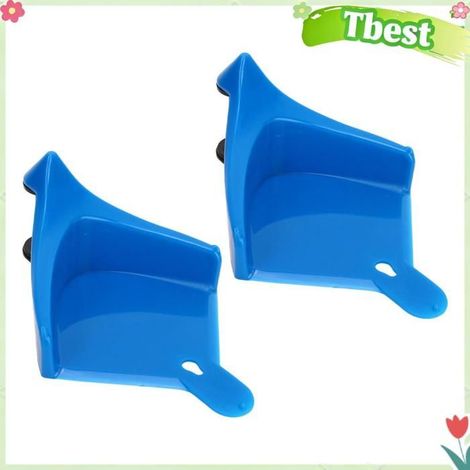 Guides de tuyaux de voiture 2 pièces, enrouleurs de pneus en matériau ABS pour le lavage de voiture avec système de poulie, empêche (1/4)