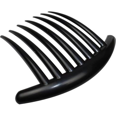 Pince A Cheveux Forme De Lune - Peigne A 7 Dents En Acrylique - Pour Chignon Et Twist Francais - 2 Unidades (1/5)