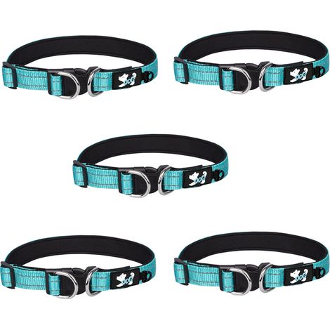 Collier Pour Chien Réglable Avec Anneau D Identification Réfléchissant Pour Petits Chiens - 1 Pièce (1/5)