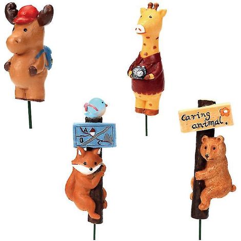 4-teiliges Set Tierfiguren