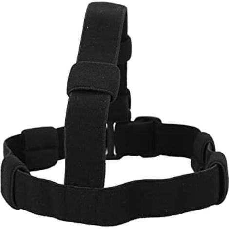 Bandeau de lampe de poche, élastique lampe frontale, bandeau lampe poche nylon noir bandeau de lampe frontale léger sangle support lampe frontale camping en plein air randonnée course pied vélo pêche (1/5)