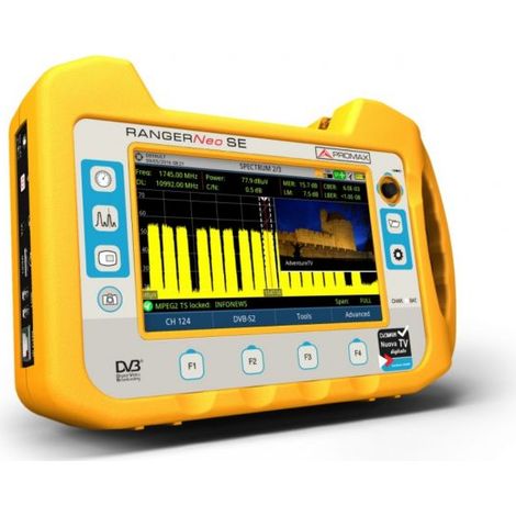 Promax Ranger Neo SE misuratore di campo tv e satellitare 10 bit - PXRN001LIT16