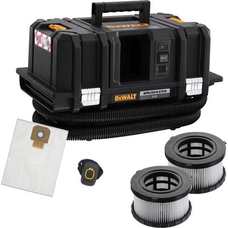 Dewalt DCV586MN XR Flexvolt M-Class Dust Extractor Wet Dry Vacuum + Filters +Fob (1/5)