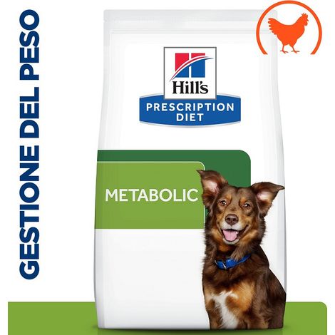 Hills Dog Prescription Diet Metabolic Weight Management - Sacco 4 Kg - Cibo Secco Cani