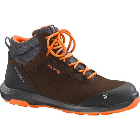 Neri Street H6 S3 SRC ESD Hohe Arbeitsschuhe - 43 EU - Braun