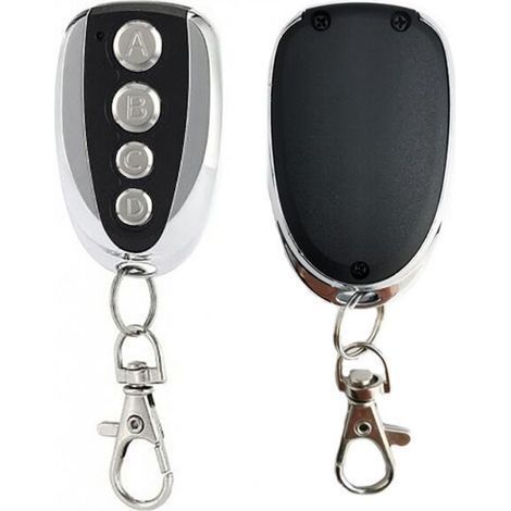 Cyslmuk - Pack of 2 433 MHz remote controls for sliding gate openers - Self-learning transmitter - Range 50-100m - Compatible with PT2260/HS2260 models - 13Treize (1/5)
