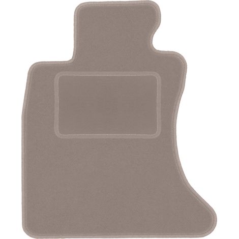 Alfombrilla de conductor beige para BMW 5 F11 xDrive familiar, touring (2010-2013)