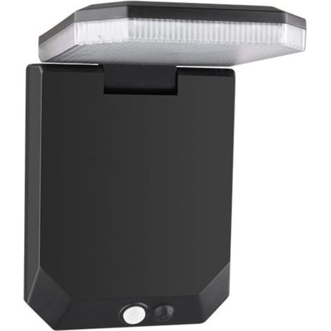 Applique a LED da parete con sensore di movimento, 30W, impermeabile, per montaggio a superficie, adatta a soggiorni, verande e spazi esterni. (1/4)