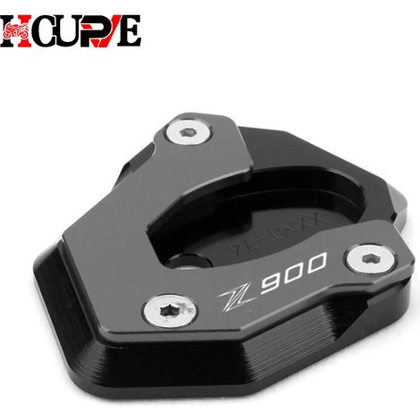 (Z900 Titanium) Béquille latérale CNC pour moto, compatible avec KAWASAKI Z650, Z900, Z900RS et Z 650 900 (2017-2023), maxpower (1/4)