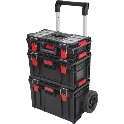 Toolbrothers RHINO XL ECO Set officina Valigia portautensili Comfort+ altezza M + Valigia portautensili Vario+ altezza L + Cart Plus