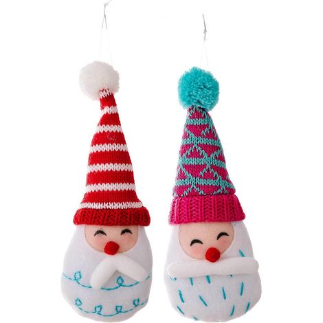 Poupée de gnome sans visage de Noël, vieil homme, décorations de Noël (1/3)