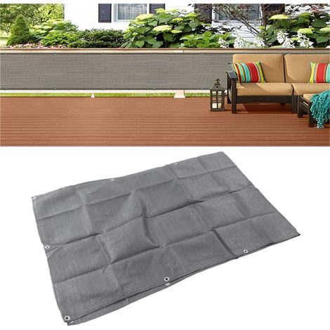 Filet d'intimité pour balcon, filet d'intimité en PEHD, filet pare-soleil (1/5)