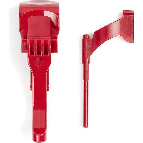 Pièces détachées pour aspirateur Cyclone DC41, DC43, DC55 et DC65 : bouton de déverrouillage du réservoir, clip rouge et boucle de verrouillage. (1/5)