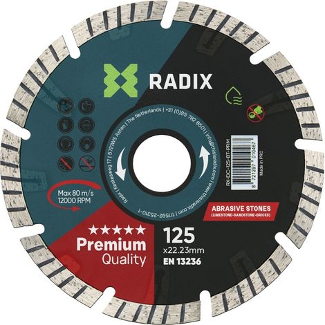 Radix - Diamantschijf - 125 mm - Premium (1/3)