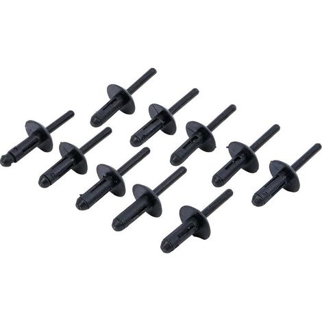 Rivet Pop 10 pcs 6,3 x 25,2 mm - Léger et Résistant - Fixation Facile, Pro - D-Work