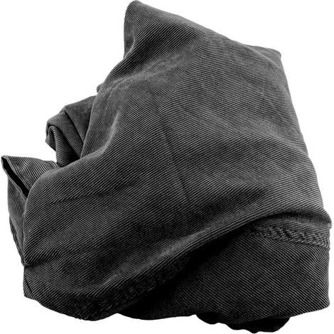 Housse de chaise en velours côtelé, sac de rangement de jouets en peluche doux, canapé pour enfants adultes, animaux domestiques, chiens, chats, noir (1/2)
