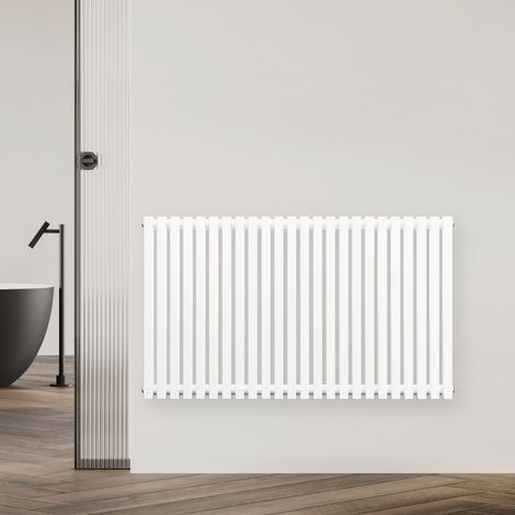Blumfeldt Radiador Delgado  Diseño Moderno  63 x 108 cm  891 W  Conexión Lateral (1/5)