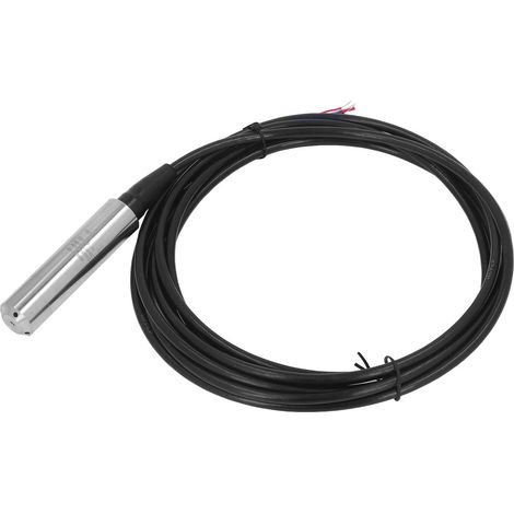 Füllstandsmessumformer, Einstecksensor, Sonde 0–5 V, Ausgang 12–30 V DC, Messlänge 7 m (1/5)