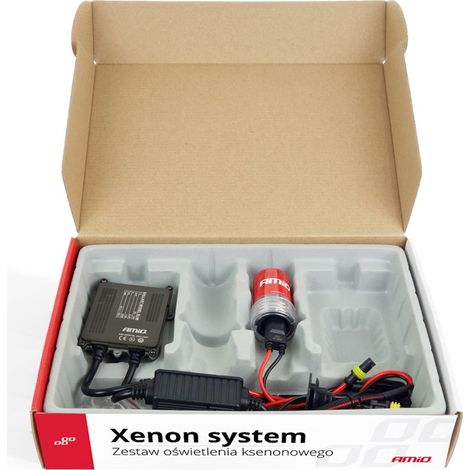 Kit HID para motocicleta/scooter S1068 H8 H9 H11 6000K amio-01869 (1/2)