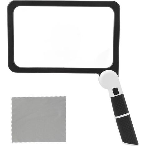 Dailygoods，LED regulable，Lupa de mano con luz，Para personas con discapacidad visual，Aumento de 5x，Ideal para personas mayores (1/5)