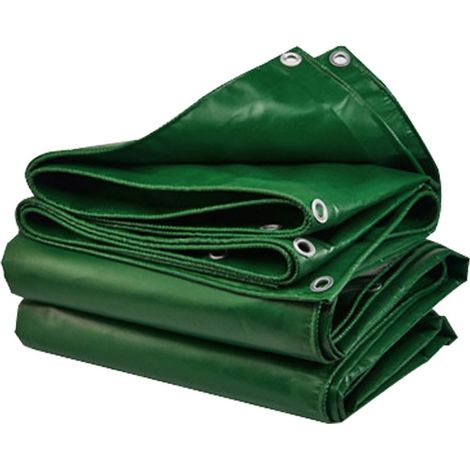 Bâche de Protection Exterieur 3x4m, Bâche de Protection Bois, Bâche de Protection en Tissu Imperméable avec Œillets, Bâches pour Piscine Indéchirable (1/5)