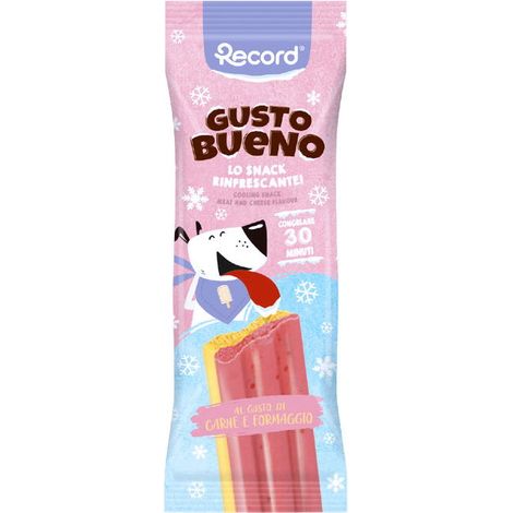 Record Snack Gusto Bueno Carne e Formaggio - Confezione 50 Gr - Snack