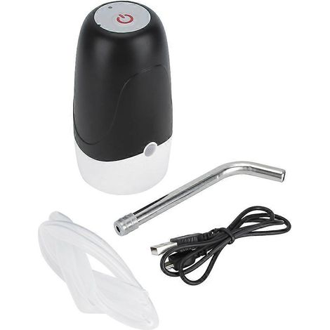 Distributeur d'eau électrique portable USB rechargeable pour bouteille, pompe à boire à interrupteur, usage domestique (1/5)