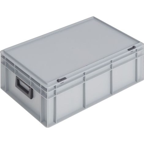 Valigia  Lockweiler  in  plastica  L600xW400xH233  mm  PP  2  maniglie  PC422M-139242210118. (1/2)