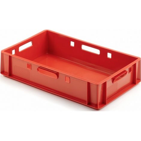 Alutec 75093 Kunststoffbox (B x H x T) 600 x 125 x 400 mm Orange 1 St.