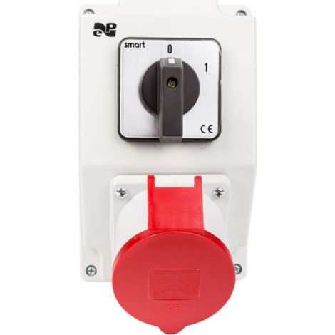 Interruttore automatico per quadro di distribuzione di potenza RS-Z 0-1 3P+N+Z 32A grigio 6274-00