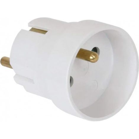 Adaptador Francia a Alemania con tierra 701100 DEBFLEX DEBFLEX