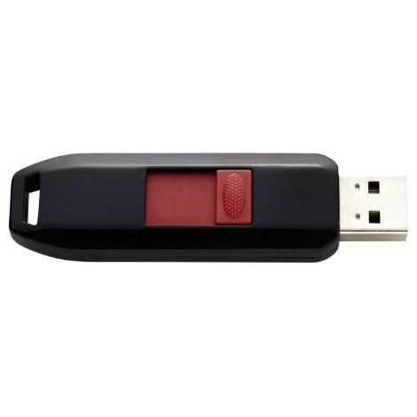 Intenso 16GB USB2.0 unità flash USB USB tipo A 2.0 Nero Rosso (1/5)