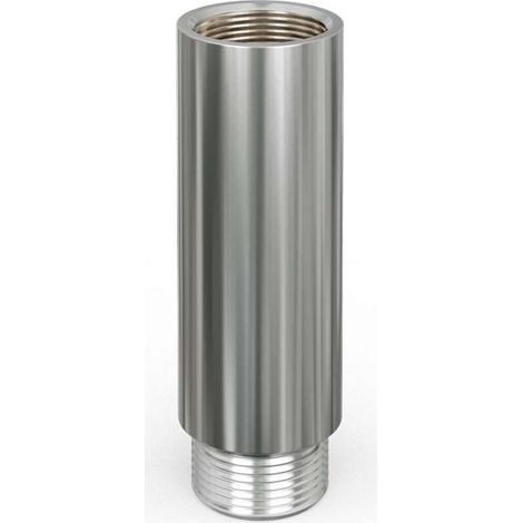 Radiator Valve Tail Extension 60mm 1/2" MxF - Chrome (1/2)