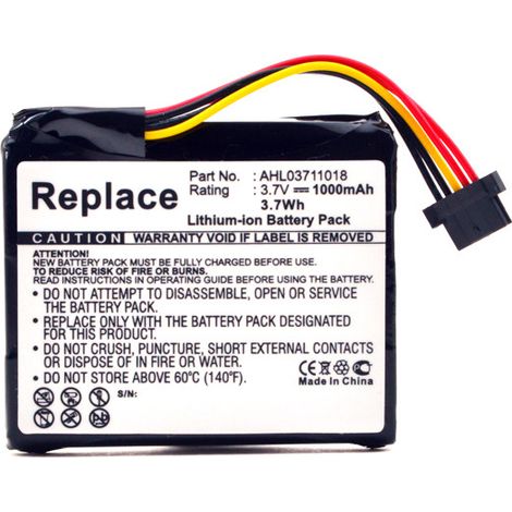 NX - Batterie GPS 3.7V 1000mAh - AHL03711018VF1C4CQ0.002.014CQ02 (1/4)