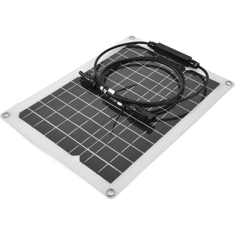 Kit panneau solaire 15 W, chargeur de batterie solaire portable pour voiture, bateau et yacht. (1/5)