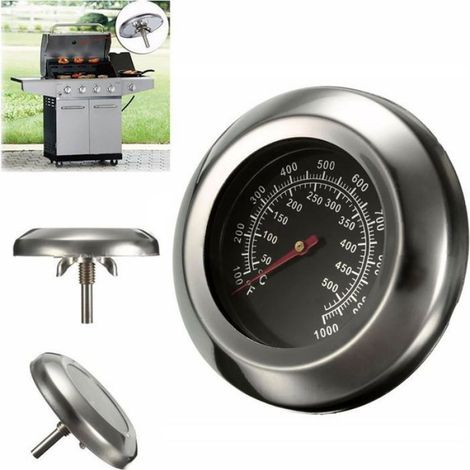 Thermomètre Four - Acier Inoxydable - Plage 50 À 500 °C - Cuisine Barbecue Fumoir - 1 Pièce (1/5)