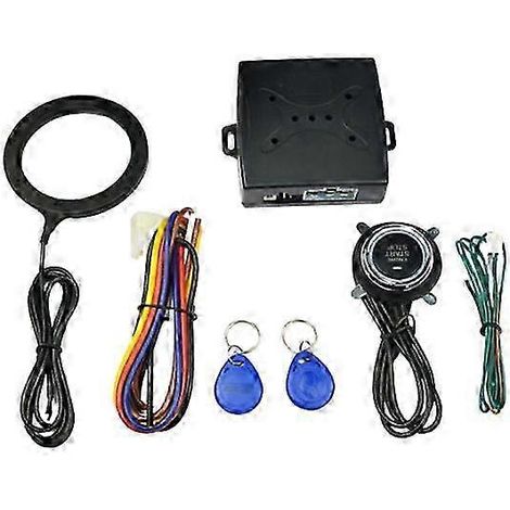 25-26 12V Smart Anti-Diebstahl-Motoralarmsystem mit Stopp-Start-Knopf und Bedienungsschlüssel