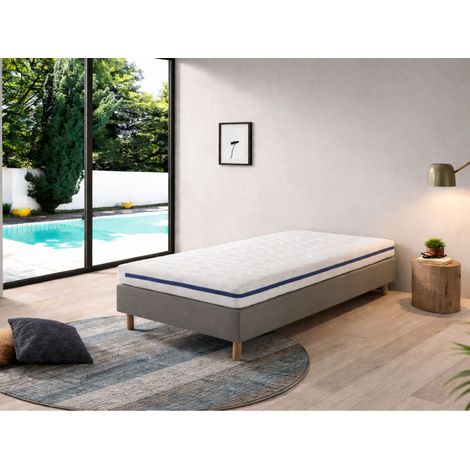 Colchon de espuma transpirable 90X140 HERMES, Altura 11 CM , Desenfundable, ergonomico y adaptable
