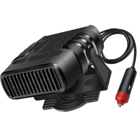 Calefactor eléctrico portátil de 12 V para coche, desempañador manual del parabrisas y sistema antihumedad para una conducción segura y cómoda. (1/2)