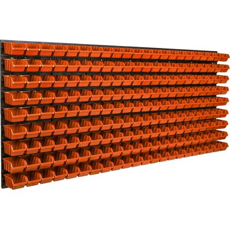 Panneau à Outils, 173 cm x 78 cm, Matériau en Acier, Charge Maximale 198 kg, Assemblage Requis, Compatible avec le Rangement d'Outils Standard (1/5)