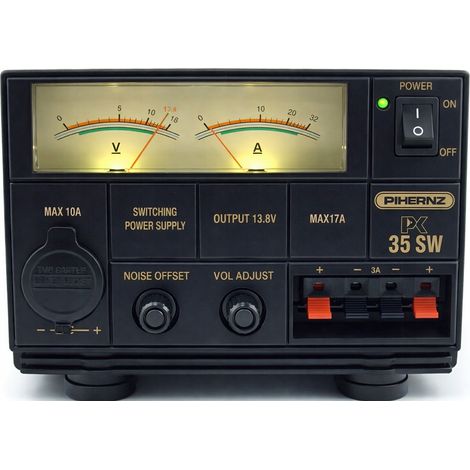 Jetfon PC-35 SW 35A Netzteil, stabilisiert, geregelt, 13,8 V DC, analog (1/3)