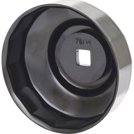 Vaso para filtro de aceite 76 x 14 caras ( BMW, Audi, Mercedes Benz, Bora, Golf, Jetta, FIAT, Santana, Passat, Siena, etc ) (1/3)