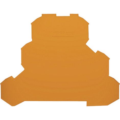 WAGO 2002-2492 Abschluss- und Trennplatte  Orange 1 St.