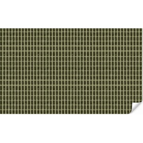 Carta da Parati Ritmico - Impatto - Verde 500x300 cm (1/5)
